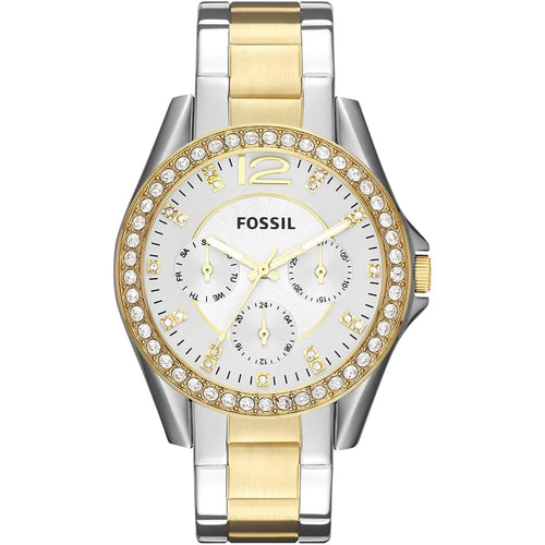 Fossil Women’s Riley Stainless Steel Multifunction Clothing Shoes & Jewelry Gloria’s Accessory Heaven