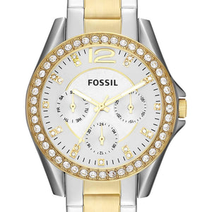 Fossil Women’s Riley Stainless Steel Multifunction Clothing Shoes & Jewelry Gloria’s Accessory Heaven