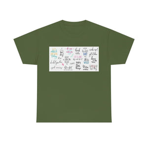Unisex Heavy Cotton Tee Military Green / S T-Shirt Gloria’s Accessory Heaven